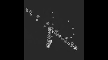 Rotating Boxes. #プログラミング  #creativecoding #openframeworks