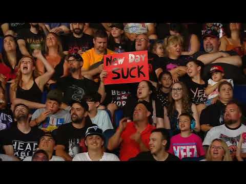 WWE RAW GRAYSON WALLER AND NEW DAY ENTRANCE 08 11 25