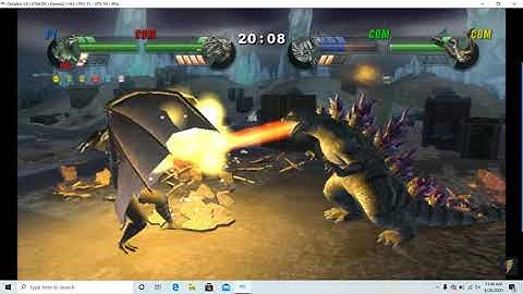 The final battle at New York:Godzilla unleashed 4