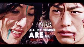 | #bdbtch_team | basco x marvelous [gokaiger] - all my friends are toxic all ambitionless
