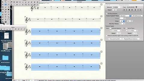 Finale Lead Sheet Tutorial