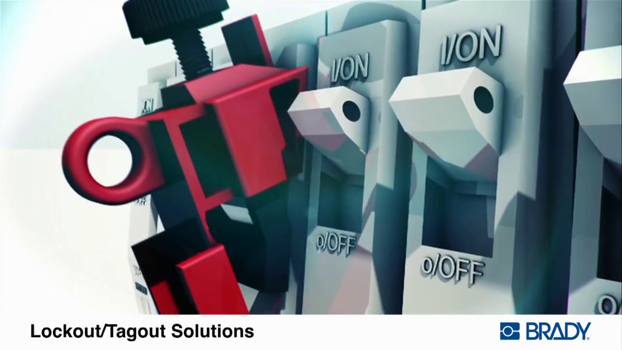 Brady Lockout Tagout Devices Applications - YouTube