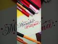 how to write manahil Fatima with cut marker amazing calligraphy how to use cut marker #viral