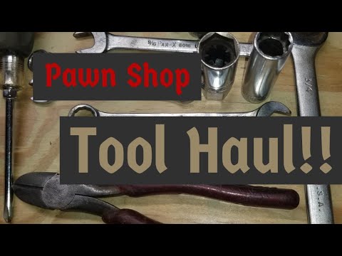 Vintage Tool Haul from the pawn shop Snap On, Blue Point, Mac, Klein, Par X, SK Tools, and more!!