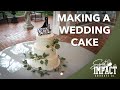 Making a Wedding Cake #Shorts