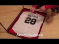 How to frame a baseball jersey for a lot less money
