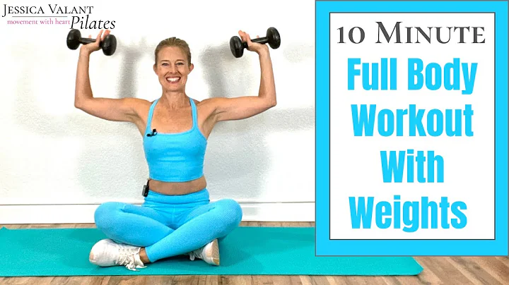 10 Minute Full Body Workout with Weights - For all...