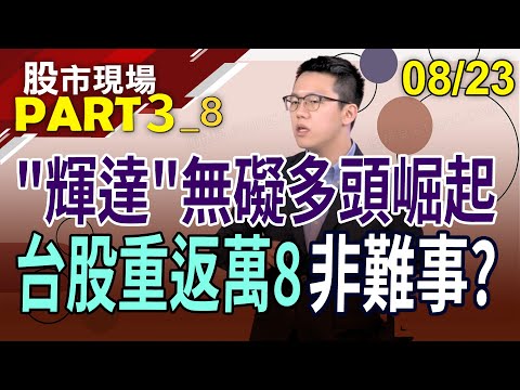 輝達財報以平常心看待?投行千元目標價在眼前?出口.外銷訂單透喜訊 台股最壞情況已過?｜20230823(第3/8段)股市現場*鄭明娟(游庭皓)