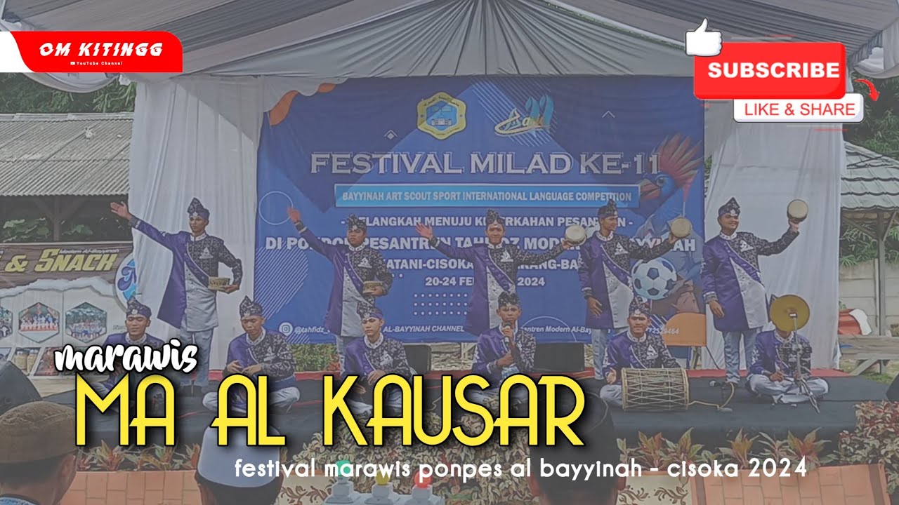 MARAWIS MA AL KAUSAR || FESTIVAL MARAWIS PONPES AL BAYYINAH - CISOKA 2024