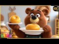 🛠️🎶 Backhoe Bakes Butter Buns for Bear 🐻🍞 | Fun Construction Song for Kids 🚜🎵
