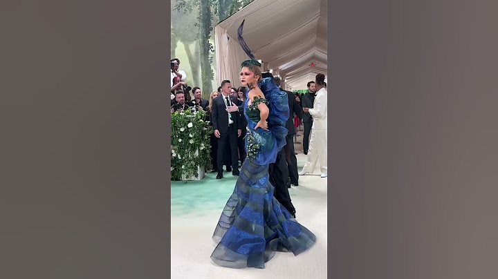 Zendaya Stuns in Maison Margiela at Met Gala 2024