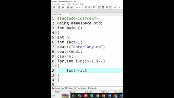 Factorial of Any Number || C++ Short || Programming Tips