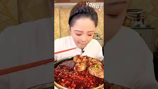 23 Thử Thách Ăn Nguyên Tô Óc Heo Siêu Cay Siêu To Khổng Lồ