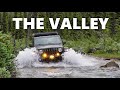 Epic offroad adventure beneath the rocky mountains