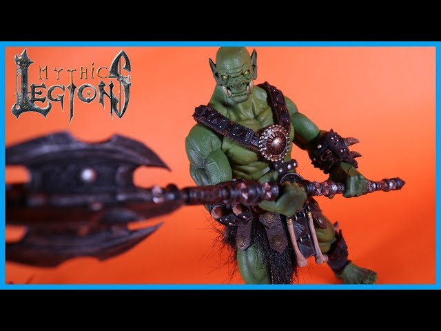 Mythic Legions Siege at Bjorngar KKURZOG OGRE Action Figure Toy