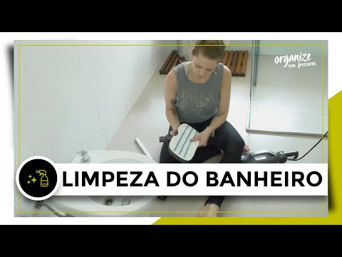 LIMPEZA PRÁTICA DO BANHEIRO COM MOP À VAPOR  | OSF - Rafa Oliveira