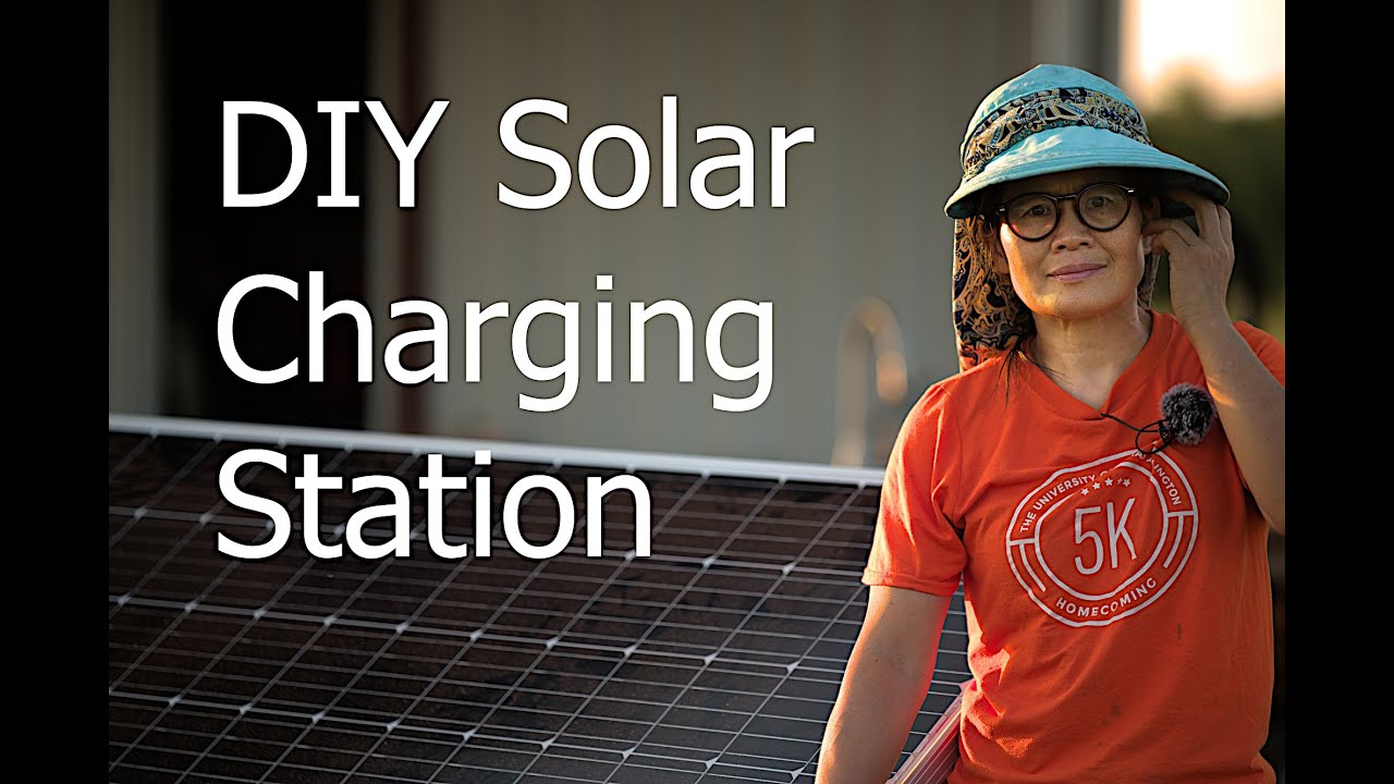 DIY Solar Charging Station YouTube DIY Solar Charging Station YouTube