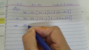 Exercise 8c | Question 6 | Chapter#8 | Introduction to Algebra | Class 6