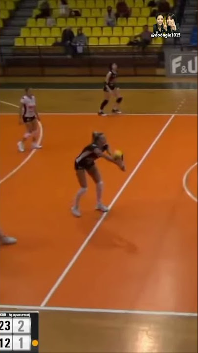 All 5 Points Scored by Volleyball Setter Lee Dayeong 이다영 vs AIAS!!! #shorts
