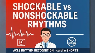 Shockable vs Nonshockable ECG Rhythms Explained | ACLS Rhythm Recognition Guide