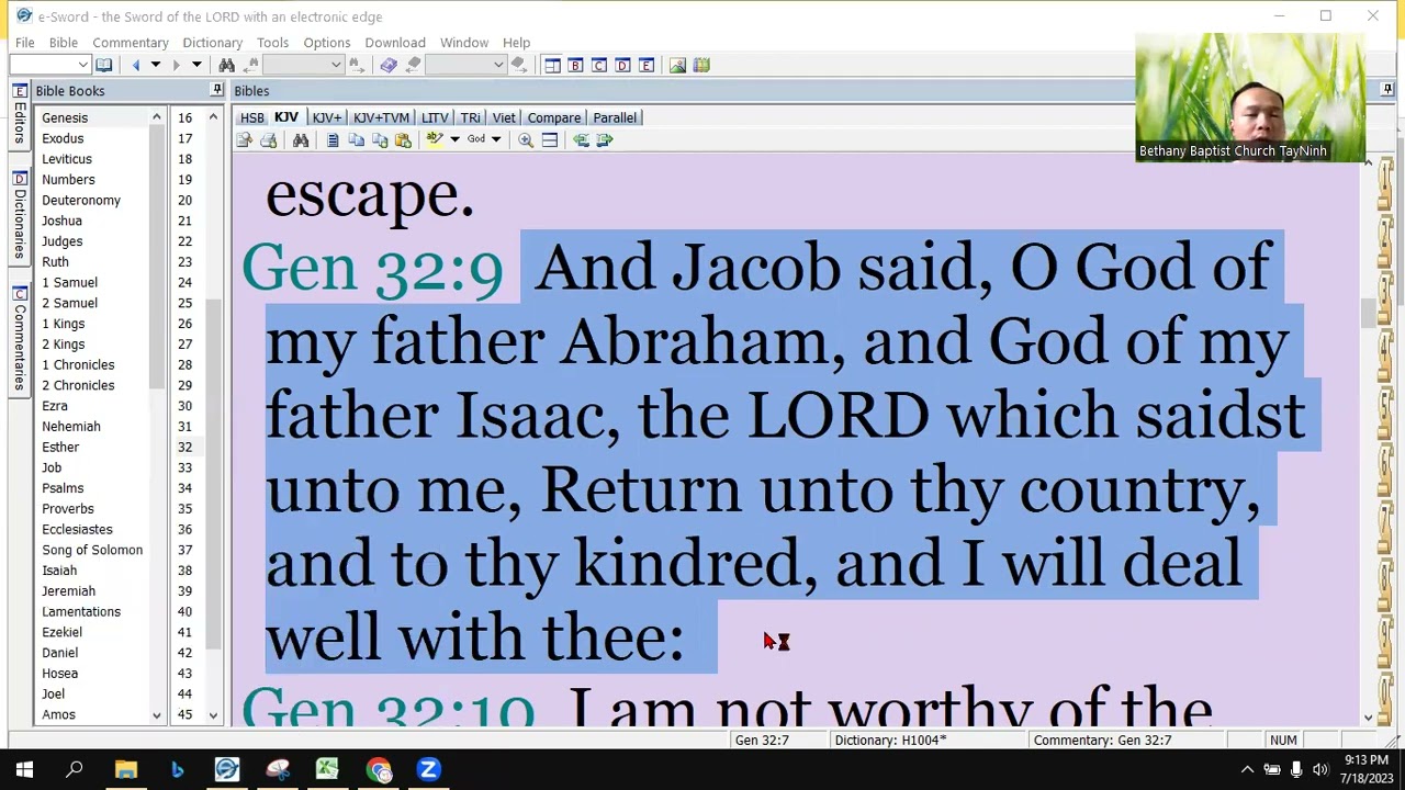 Genesis 32: Money answereth all things