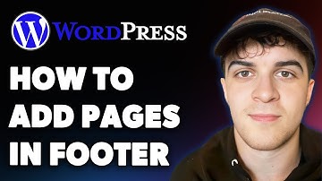 How to Add Pages in Footer in Wordpress (Full 2025 Guide)