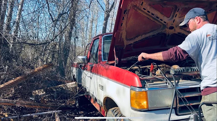 First Start of 1989 F250 7.3L IDI in 6 Years!!