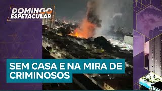 Explosão de depósito clandestino em São Paulo deixa famílias desalojadas