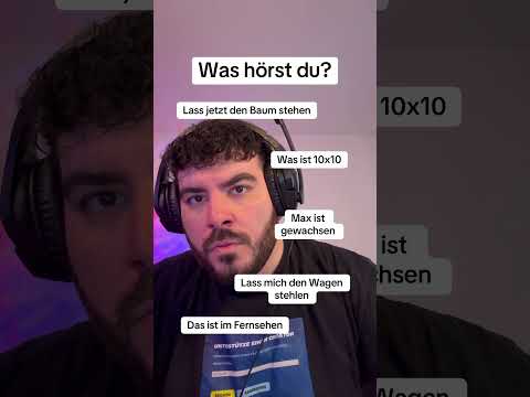 Was hörst du?