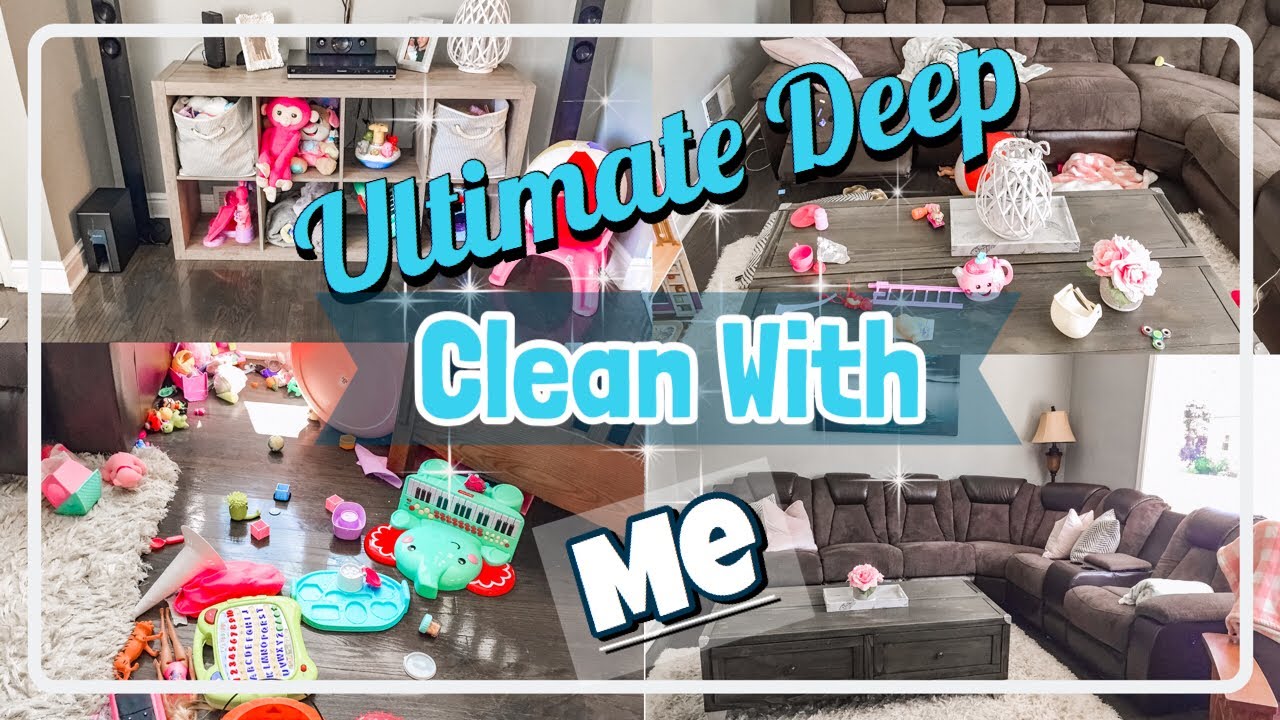 ULTIMATE DEEP CLEAN WITH ME || EXTREME CLEANING MOTIVATION || SPEED ...