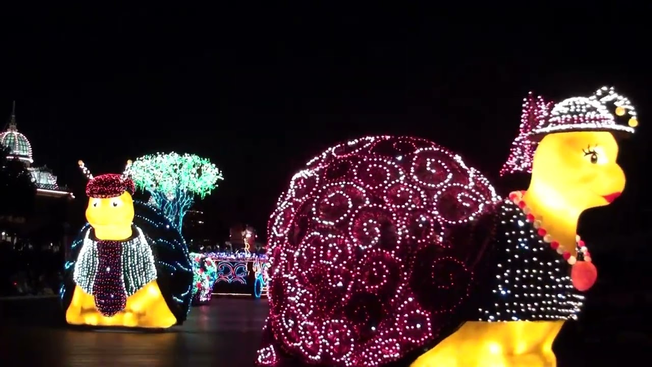 【TDL】エレクトリカルパレード・ドリームライツ　〜クリスマスver〜