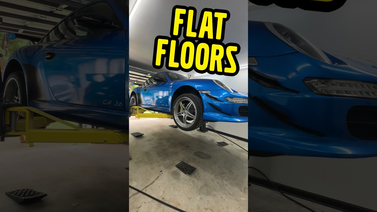 Factory Flat Floors on the Porsche 997