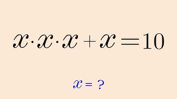 A Nice Cubic Equation | Maths Olympiad