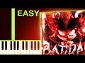 NO BATIDÃO EASY Piano Tutorial