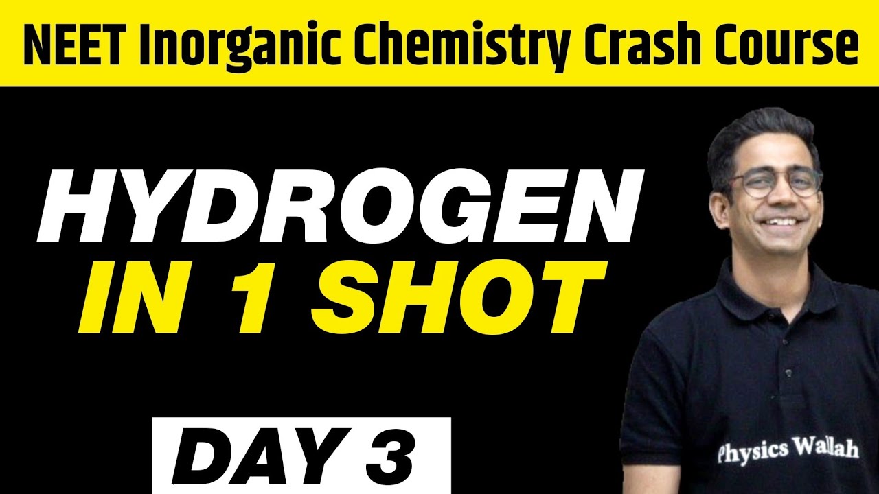 HYDROGEN in 1 Shot - All Concepts, Tricks & PYQs | Class 11 | NEET | Ummeed
