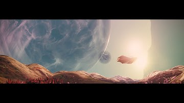 Landing | Cinematic footage with Blender 2.8 Eevee