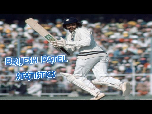 Brijesh Patel Cricket Statistics, Runs, Highest Score, Batting Average, First Class, Biography, More class=