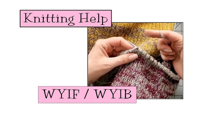 How to Knit: Slip 2 Stitches (Knit) - YouTube