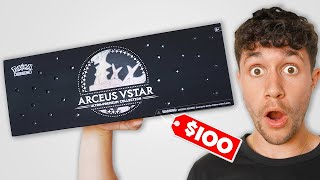 Opening the EXCLUSIVE $100 Arceus Premium Box!
