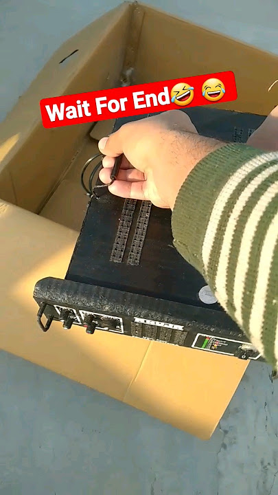 3000W #amplifier Ahuja UBA 1300 #handmade #model #project #testing #big #speaker #shorts