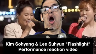 (김소향) Kim Sohyang & Lee Suhyun "FLASHLIGHT" Performance Reaction Video #Sohyang #KimSohyang