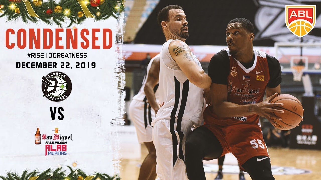 Formosa Dreamers v San Miguel Alab | CONDENSED HIGHLIGHTS | 2019-2020 ASEAN Basketball League