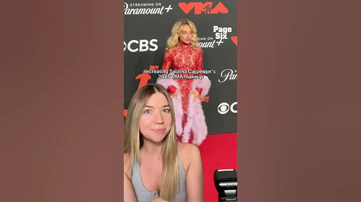 TRYING SABRINA CARPENTER’S VMA MAKEUP! 2025