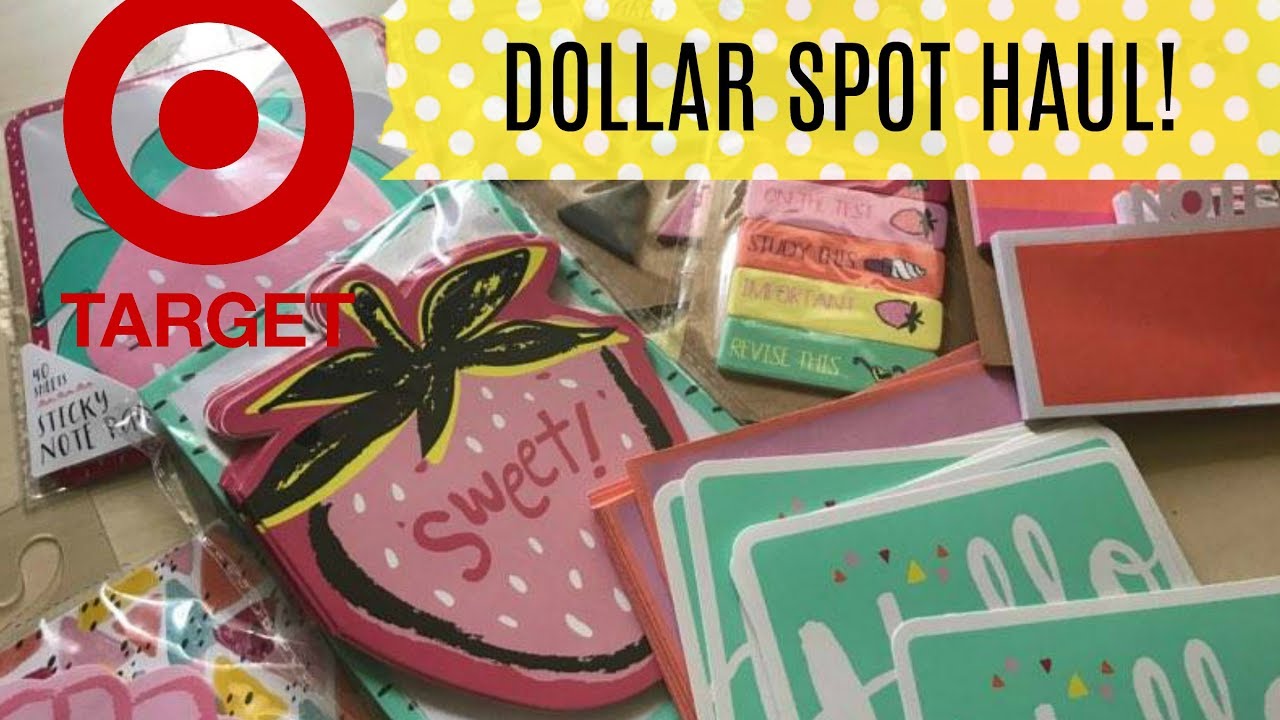 NEW TARGET DOLLAR SPOT HAUL🍦 SUMMER 🍓2017!! YouTube