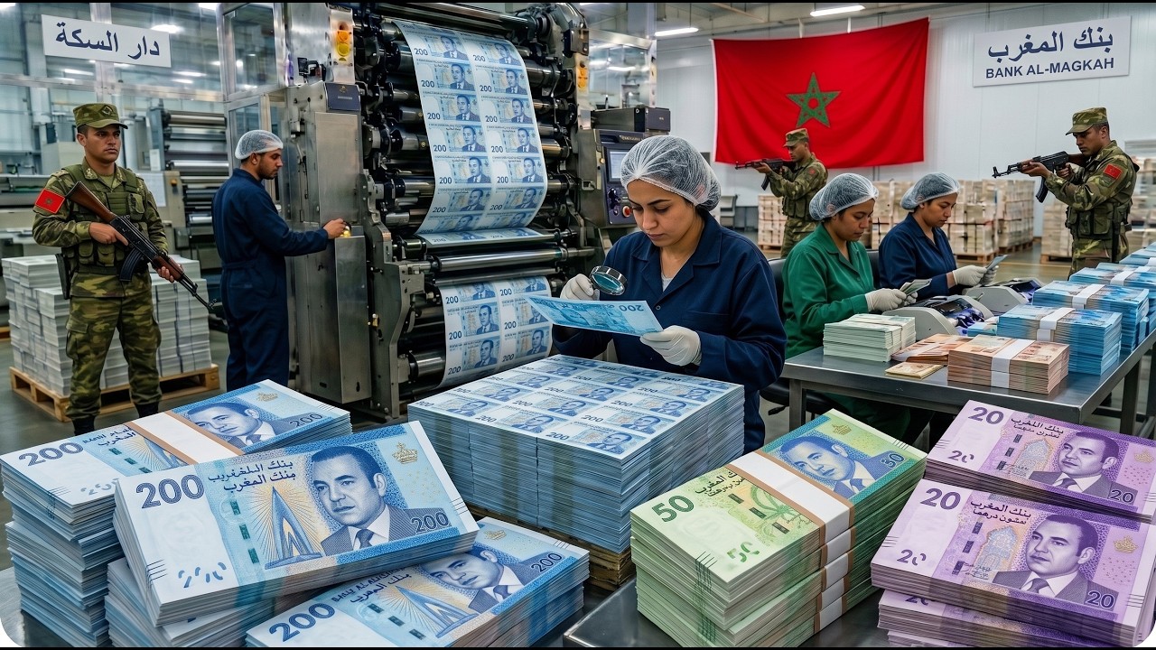 Still from Inside Morocco's Money Factory: How It Built One of Africa's Most Trusted Currencies