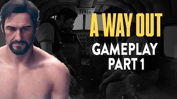 A Way Out Gameplay | Part 1: Prison Break (ft. Baboonkia)
