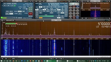 Radio New Zealand 9700 kHz Shortwave SDRplay RSPdx MLA 30 loop antenna