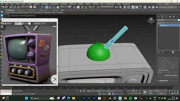 tv 3ds max model #3dsmax #autodesk #3ds