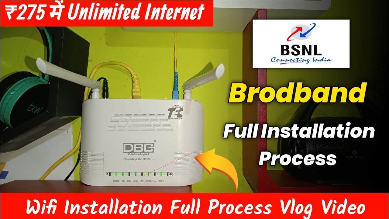 Bsnl broadband Installation 2023 Installation Charges Bsnl