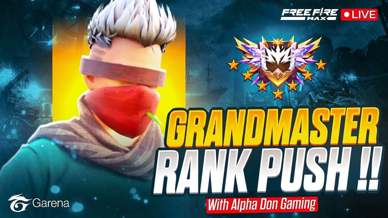 Serious Grand Master Region Push with AlphaDon - AlphaDon is Live - Telugu Gaming Live 